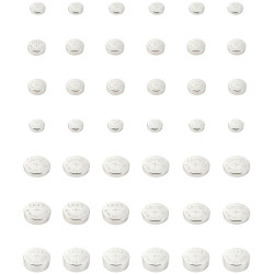 VOLTCRAFT VC12629360 Button cell set 42