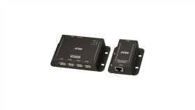 Aten Uce3250 4-Portowy Przedłużacz Usb 2.0 Cat5 Do 50 Metrów