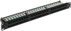 Patch panel RACK 19cali 48xRJ45 PP-48/RJ/6C