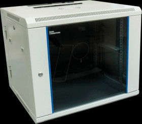 GC-R0010 19" wall housing, 9HE, depth 550mm