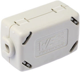 Tuleja ferrytowa średnica otworu 6mm Tłumienie zakłóceń elektromagnetycznych otwory: 1 STAR-TEC 4 W 620 Tak Wurth