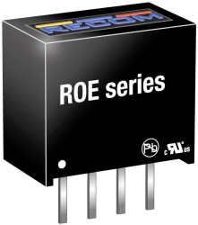 RECOM ROE-0515S Przetwornica DC/DC, do PCB 15 66 mA 1 W Ilość wyjść: 1 x Content 1 szt.