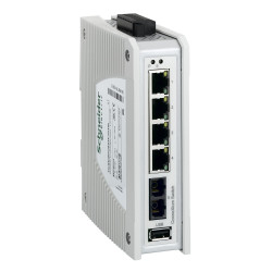 Ethernet Switch 4-portowy , Schneider Electric Bez zarządzania