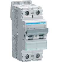 Wyłącznik nadprądowy C 10A 2P 10kA NCN210 HAGER