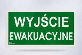 Piktogram folia biała, wzór prosty, 153x337 mm - P03