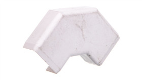 Pokrywa Kątowa Lhd 20X10mm Biała 8923
