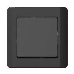 Łącznik podtynkowy zwierny, Silva, czarny / 46213