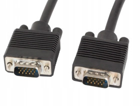 Kabel SVGA (D-Sub 15-pin) FHD@60 czarny 1,8-2m