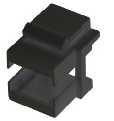 Adapter mocowania typu keystone pod adapter SC simplex / LC duplex, kolor czarny ALANTEC MKA-SC-C