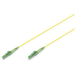 Digitus DK-2933-03-APC-SX Fibreglass FO Cable Yellow 3 m Single mode Fibre Opti