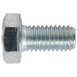 Sealey SS816 HT Setscrew M8 x 16mm 8.8 Zinc DIN 933 Pack of 50