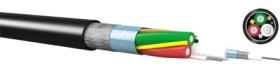 PVC hybrid cable KK 3/4-Mini 7 x 3 x 0.09 mm² + 4 x 0.20 mm², shielded, black, 843750420