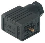 Złącze zaworu elektromagnetycznego B 2P+E 250 V AC/DC Żeński LED: Tak dławnica PG9 Śruba centralna Hirschmann