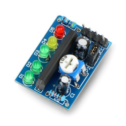 Wskaźnik naładowania baterii i poziomu dźwięku - KA2284