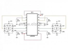 L 293 NE DIP16 Sterowanie silnika 36V 2A bridge
