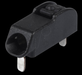 2060-1421/998-404 THR-pcb-terminal, 1-pole, RM 4 mm, bk