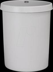 H6106282 Waste paper basket 45 litres, light grey