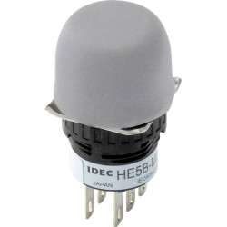 IDEC HE5B-M2PN1 HE5B Toggle Switch 125VAC 30VDC 3A IP40 On/Off/On