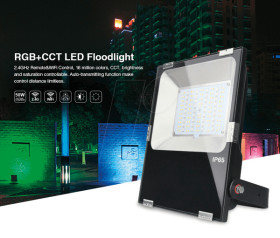 148113 LED floodlight, RGB+CCT, 50 W, 8500 lm, area light