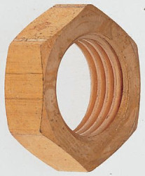 Nakrętka do rur, seria: 18, Mosiądz, M12 x 1