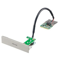 PCM-23U1DG-CE Moduł iDoor: gniazdo USB z blokadą dla klucza USB, Half-size mPCIe