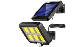 Naświetlacz Solarny Led 6500K Ip65 Czujnik Ruchu I Zmierzchu Decro Lumiled