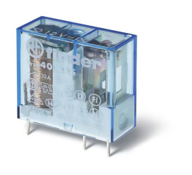 Przekaźnik miniaturowy do płytki drukowanej 1P 10A 12V DC, styki AgNi, stopień szczelności RTII 40.31.7.012.1020
