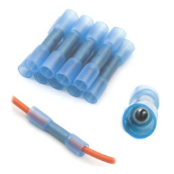 Złączka Termokurczliwa z Tulejką Miedzianą 1,5 - 2,5 mm 10 Szt.