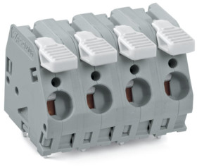 Złącze PCB 4 -pinowe raster 10mm Przewlekany Męski WAGO