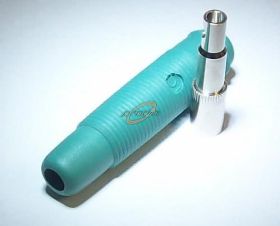 BANANOWE GNIAZDO NA KABEL ZIELONE HIR