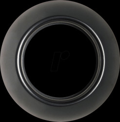 WDE011420 Rahmen 1-fach schwarz RENOVA