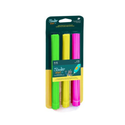 Filament 3Doodler Start+ 2,5mm - 75 sztuk - Neon Glow