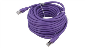 Ibmvi Patch Cord S/Ftp 6A Linka Ofc Pvc Fioletowy 3M 26Awg