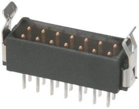 Wtyk PCB 12-pinowe raster: 2.0mm 2-rzędowe HARWIN Przewlekany 3.0A 120.0 V.