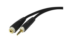 Klotz Przedłużacz Audio Aux Mini Jack 3,5Mm Stereo (Wtyk / Gniazdo) 3M