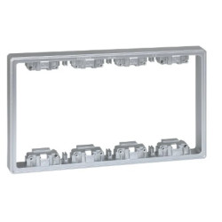 Simon Connect Element pogłębiający do obudów podtynkowych i natynkowych S500 4modułowych aluminium 51030904-033