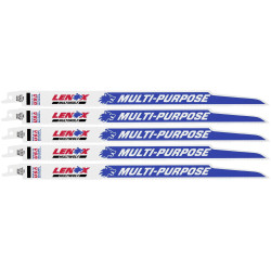LENOX 20583110R BIM Saber Saw Blade 305mm Universal Applications 5 pieces