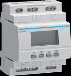 EGN400 Digital multifunction timer with Bluetooth, 4-channel