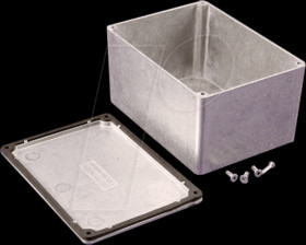 1550WK aluminum casing, 1550 W, 140 x 102 x 77 mm, aluminum