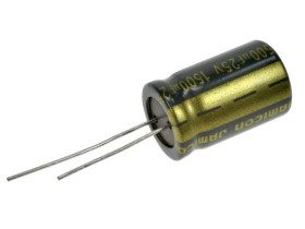 KONDENSATOR 82UF 450V Ø18x31mm 10% 105°C JCCON LOW ESR AUDIO