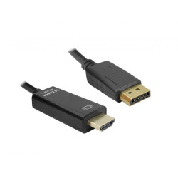 Złącze DISPLAYPORT do HDMI wtyk 1,8m 4k 1.4 / LxHD791