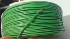 Przewód LgY 1x0.75mm zielony (2m)