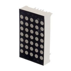 KYX-1057BS - Matryca LED 5x7 diod czerwonych 3mm (wspólna anoda)