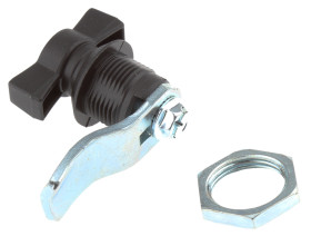 Uchwyt z zamkiem Poliamid Steinbach & Vollman dł. 40mm Czarny