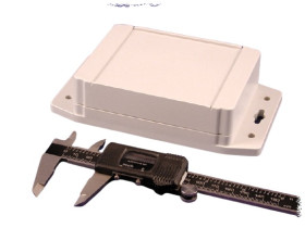 Obudowa ABS szerokość zew. 91,4 mm długość zew. 119,4 mm wys. zew. 37,3 mm Hammond IP66