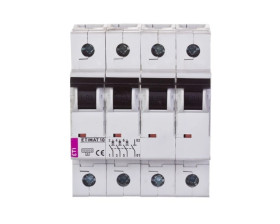 Wyłącznik nadprądowy 3P+N C 6A 10kA AC ETIMAT10 002136712
