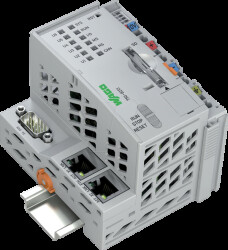 750-8213 PFC200 controller, 2nd generation, 2 x Ethernet, CAN, CANopen