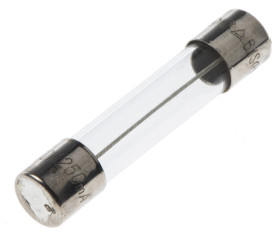 Bezpiecznik 250mA 6.3 x 32mmT 250V ac RS PRO