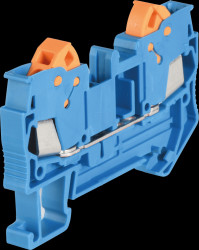 3206429 Feed-through terminal 0.5 - 2.5mm², blue