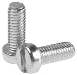 Śruby maszynowe M6 łeb z łbem walcowym Stalowe długość 16.0mm skok 1.0mm